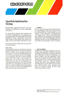 Sportlich-funktionelles Styling